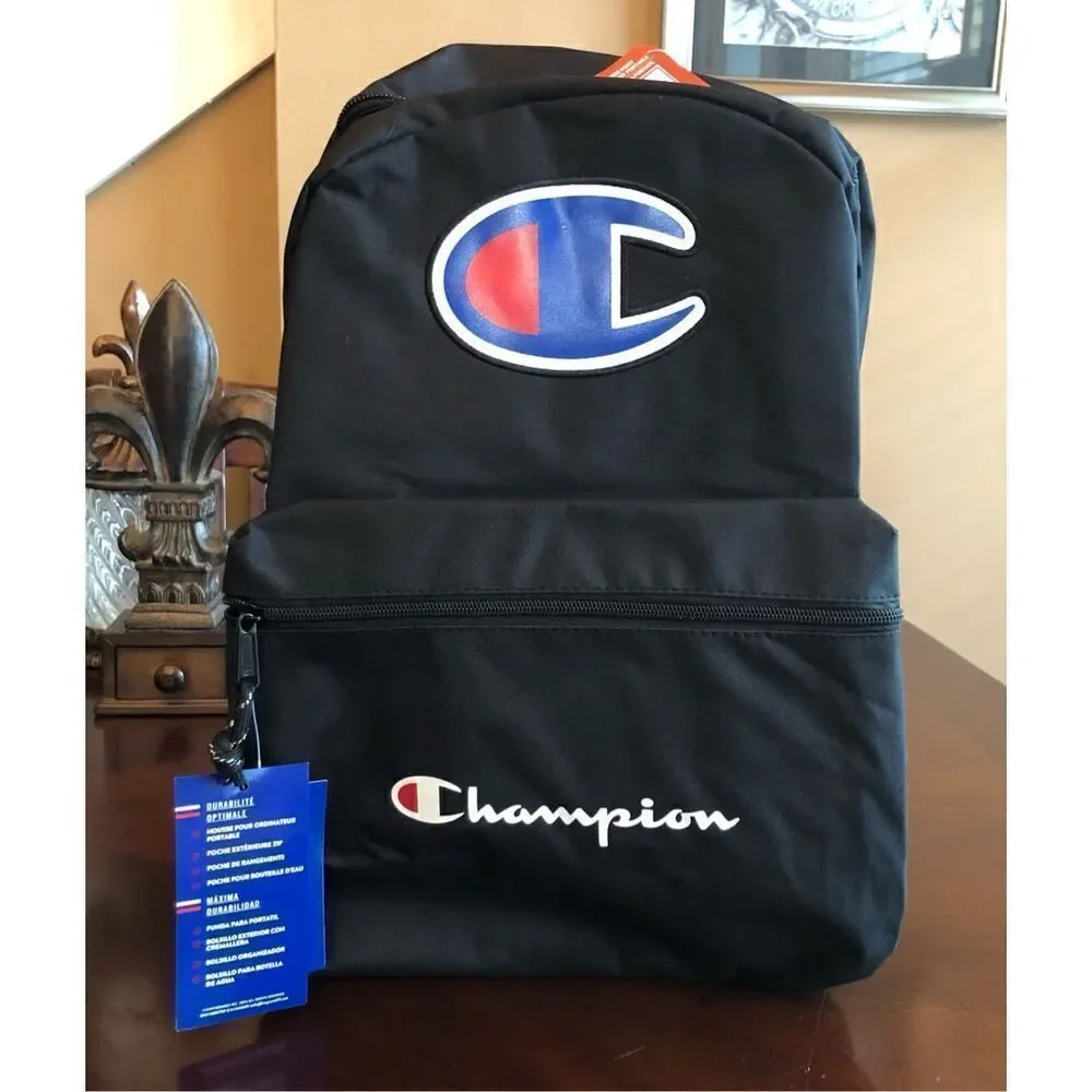 CHAMPION - 🎉HP🎉 NWT - Unisex YouthQuake Backpack in Black. Laptop Sleeve (15”)